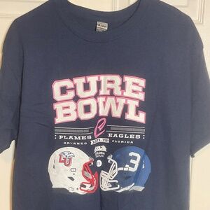 Georgia Southern & Liberty Cure Bowl Shirt 2019 size Large
